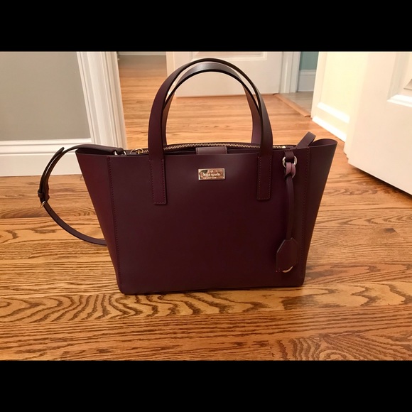 kate spade Handbags - Kate Spade Plum Satchel
